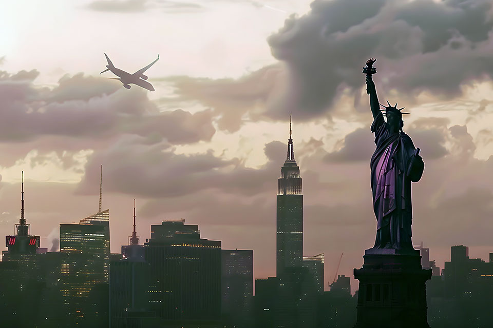 The 10 most used airlines in the United States. Refund policies.